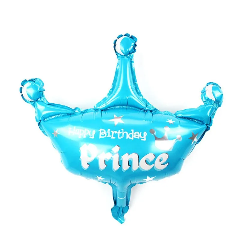 

12 Pcs/set Cute Princess Crown Aluminium Foil Balloons Wedding Baby Shower Birthday Party Decoration Balloons Kids Gifts