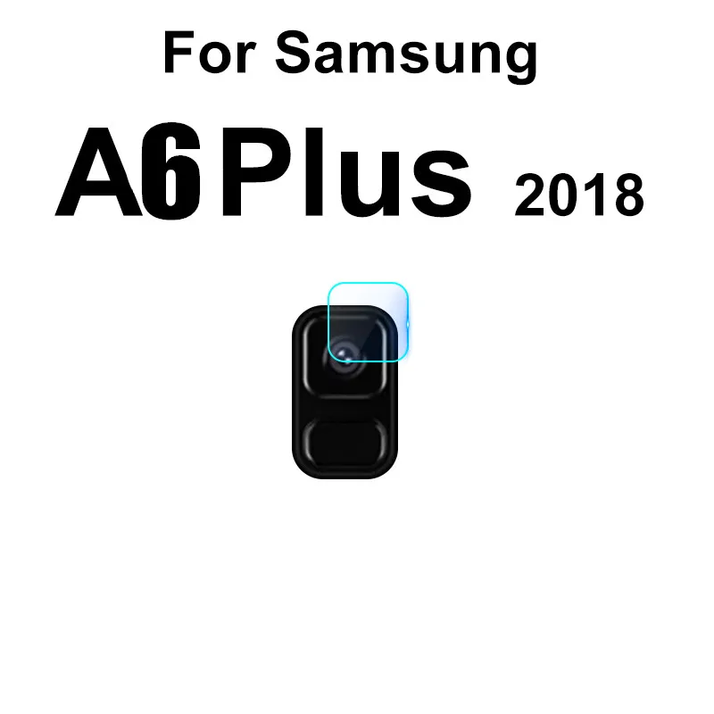 2 шт для задней панели Камера объектив Стекло для samsung Galaxy A10 A20 A30 A40 A50 A60 A70 M30 M20 S10E S10 плюс A7 A750 объектив закаленная пленка - Цвет: A6 Plus 2018