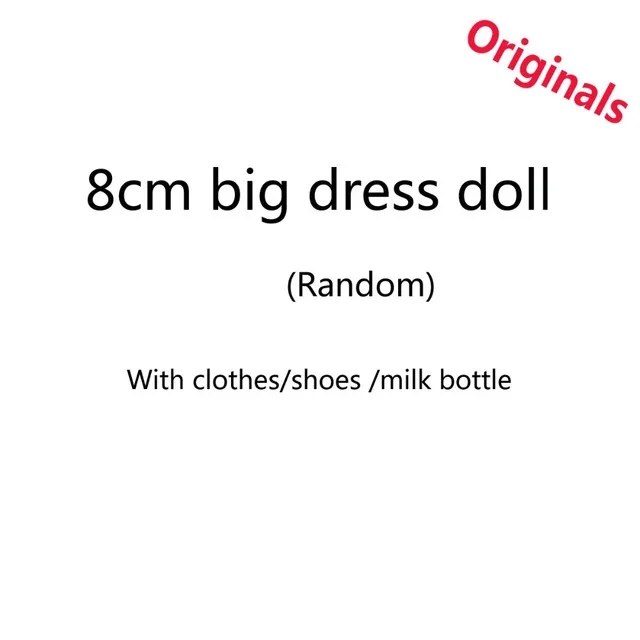 

3pcs original water discoloration lool dolls princess unicorn girl dolls Bottle accessories with clothes