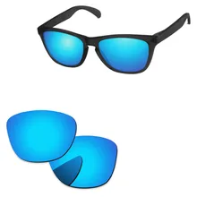 Поликарбонат-голубой лед зеркало замена линз для Frogskins Солнцезащитные очки Рамка для защиты от UVA и UVB