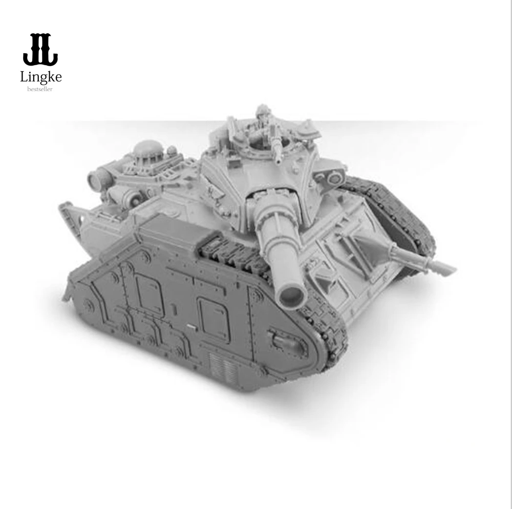 Resin набор моделей фигурок из смолы для Mars-Alpha с рисунком Leman Russ боевой танк с рисунком ризы револьверный разобранный