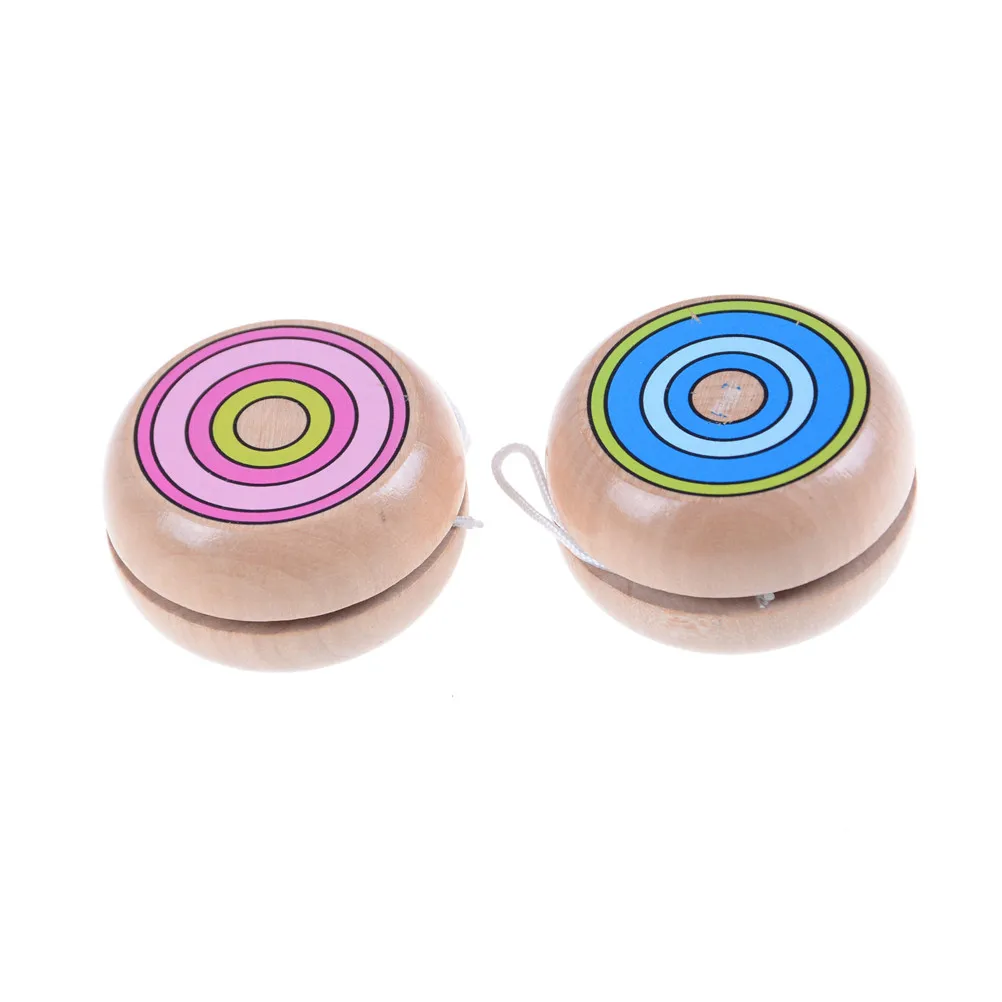 1 шт. деревянная игрушка Yoyo детская развивающая координацию рук и глаз Детские