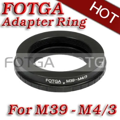 Бесплатная доставка! Оптовая продажа кольцо адаптер FOTGA для объектива Leica L39 M39