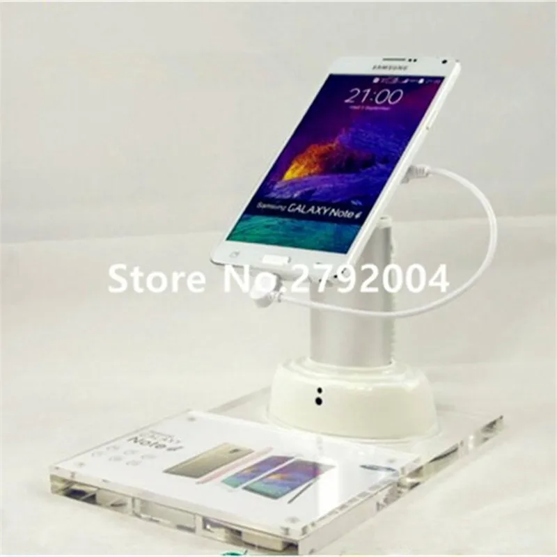 

10pcs/lot Mobile security display stand for cell phone with price tag base