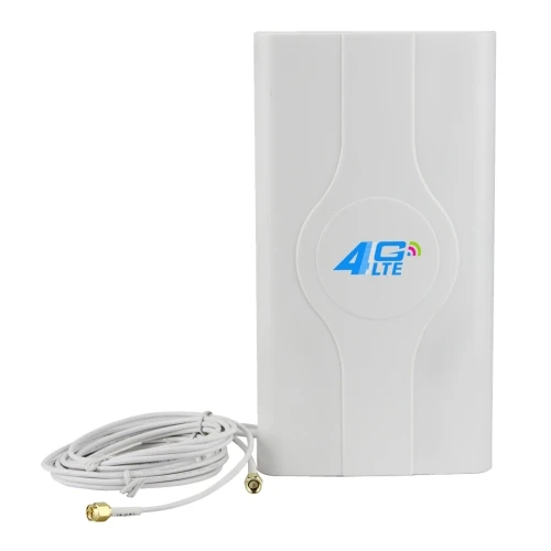 LF-ANT4G01 Крытый 88dBi 4G LTE MIMO антенна с 2 шт 2 м разъем провода, CRC9 SMA TS-9 порт - Цвет: SMA Port