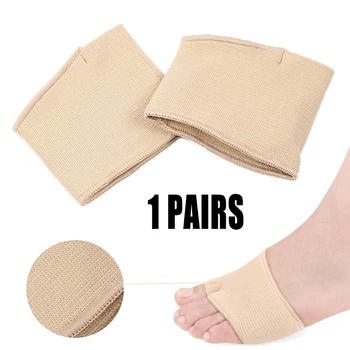 

1 Pair Nylon Breathable Feet Care Tool Metatarsal Insoles Ball of Foot Cushion Gel Pads Pressure Relief Calluses for Men Women