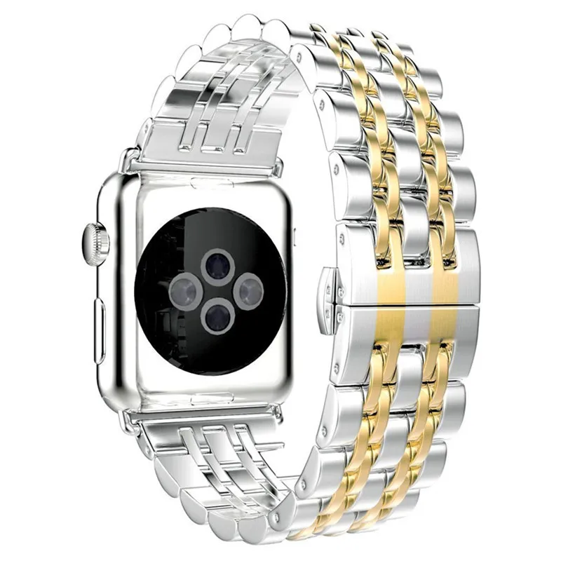 

Fashion Stainless Steel Watch Bands For Apple Watch Band Metal Bracelet Replacement Strap For iWatch Series 2 3 Sports & Edition