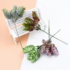 Paquete de plantas artificiales de piña falsa para jarrones, álbum de recortes de Navidad de decoración para el hogar, regalo artesanal, flor de plástico de seda barata, 5 uds. ► Foto 3/6