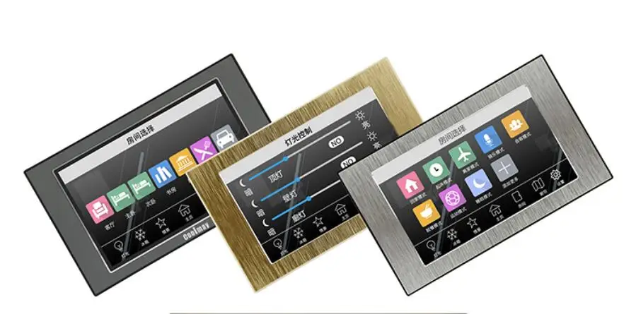 

5'' Touch Screen HMI Display Touchpad 800*480 True Color TFT Panel USB RS485 Modbus, Etherne Audio Optional