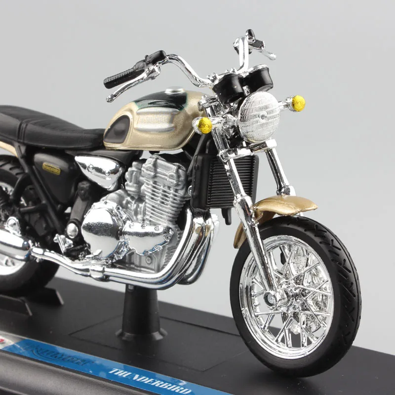 1:18 Масштаб Maisto ДЕТСКАЯ Марка Triumph Thunderbird 900 Классический мотоцикл велосипед автомобиль копия автомобиля литые игрушечные модели для коллекции