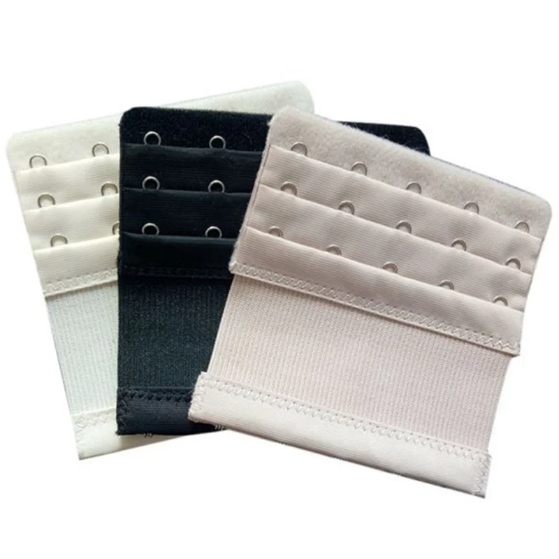 1PC/2 PCS/3PCS Women's Soft Comfortable Elastic Bra Extenders Bra Extension Strap 2 Hook 3 Hook 4 Hook 3 Row Lady S Bra Extender Bra Band Body Care For Travel Sport Outdoor Belt P 36037494
