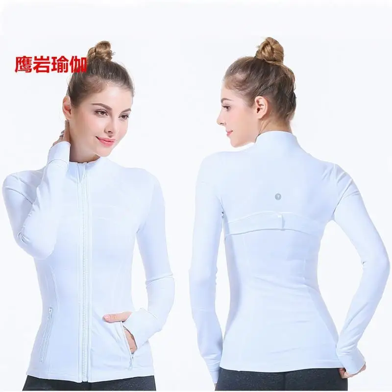

Agleroc Yoga Jacket Woman Close Yoga Loose Coat Run Bodybuilding Leisure Time Jacket Self-cultivation Thin Yoga Serve