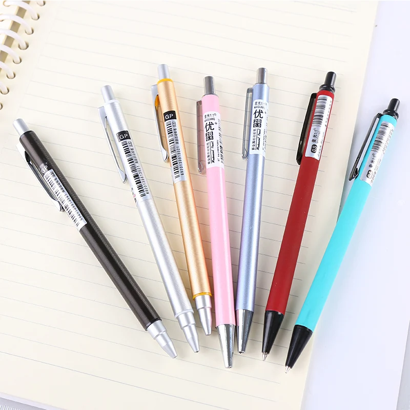 Korea stationery metal rod automatic pencil primary school student