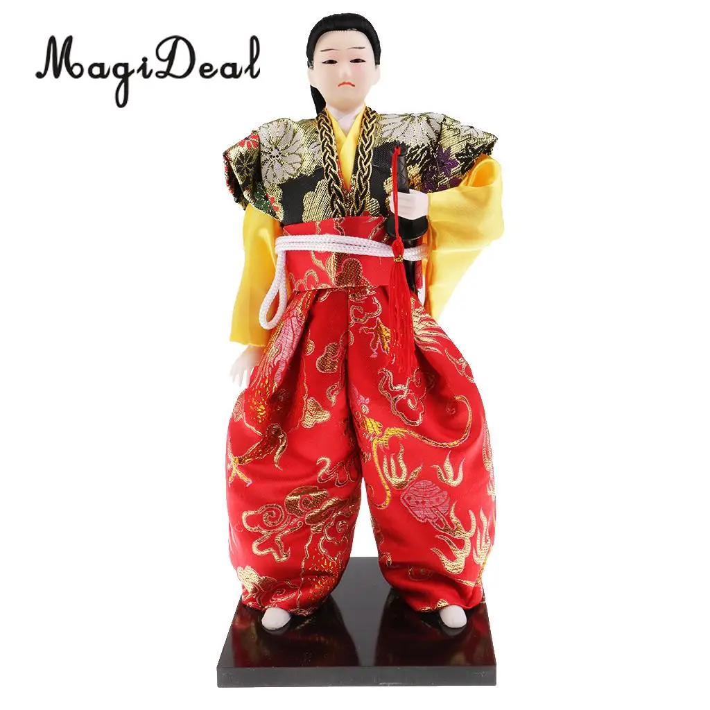 Japanese Samurai Doll Ornaments Japanese Children Gift Home Decor 30CM