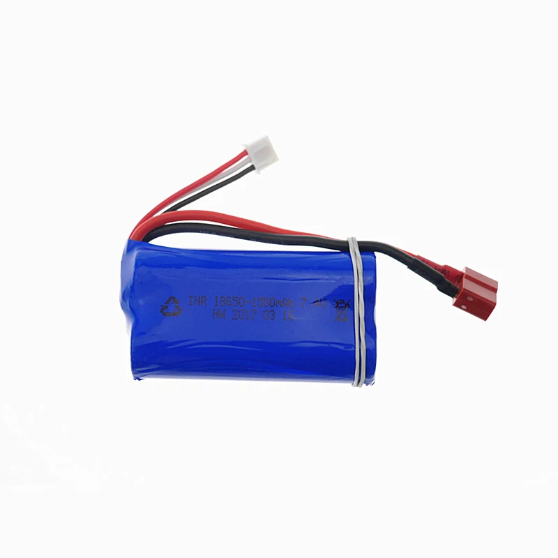 2pcs 7.4V 2000mAh Lipo Battery For 12423 12428 RC Car battery Spare