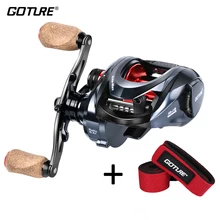 Goture Ares-Max 11BB катушка спиннинга для морской рыбалки катушка baitcasing Max Drag 10 кг 6,3: 1 левая/правая рука углеродное волокно Drag system