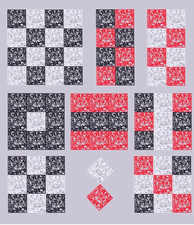 Новое поступление DIY подвесной экран бабочки ПВХ пленка настенные декоративные подвески перегородки декорации