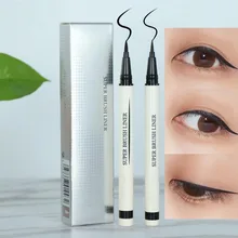 3 шт. составляют быстросохнущая Долгое Водонепроницаемый черный гель карандаш для глаз Черный жидкая подводка Карандаш по