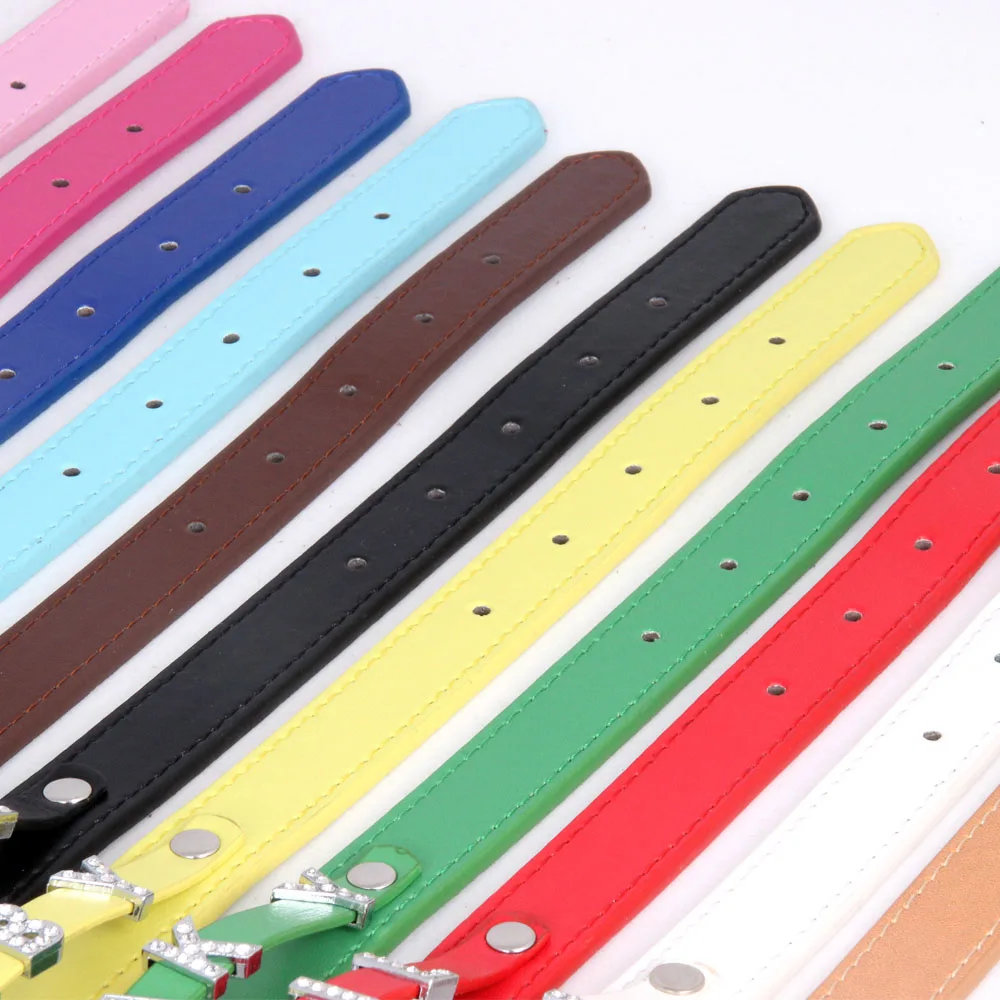 Pet Dog Target ID Name Custom Cat Collar Leather Puppy Collars for Small Medium Dogs Personalized Tags XS/M/L/XL|Воротники| |