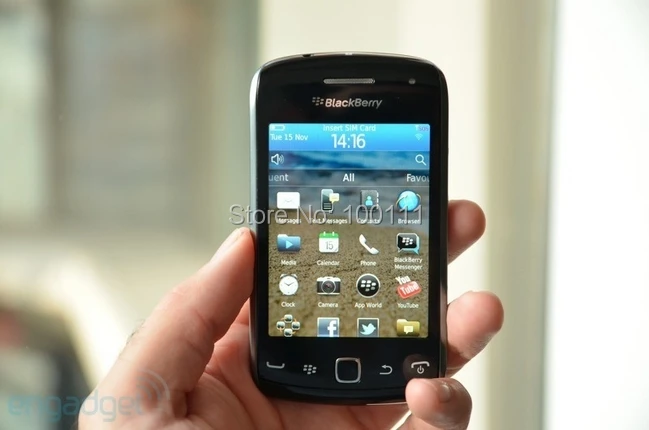 blackberry curve 9380 мобильный телефон 5MP 3,2 ''сенсорный экран Wi-Fi Мобильный телефон