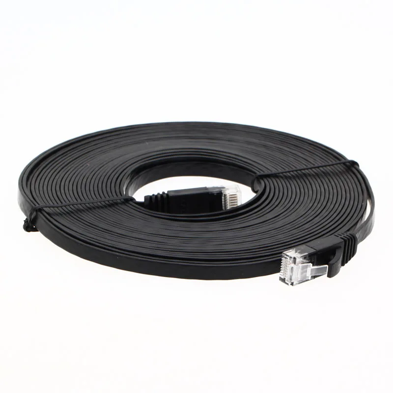 1M 3M Cables Flat CAT6 Flat UTP Network Cable RJ45