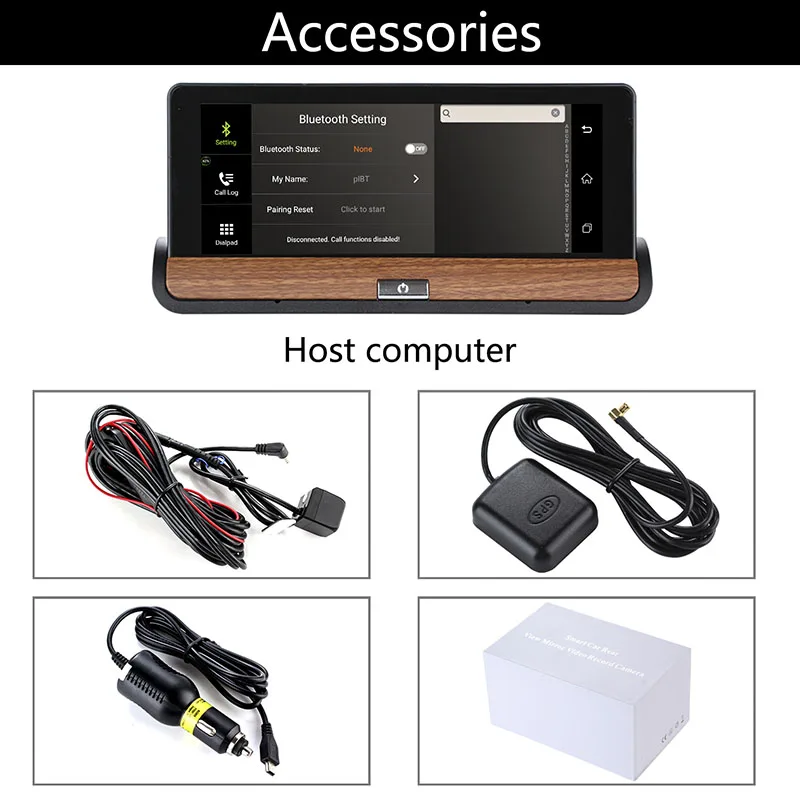 HGDO тире Камера DVR " Android автомобиля gps навигации 1080P 3g Wi-Fi, FM передатчик G-Сенсор 4 ядра 1 ГБ Оперативная память 16 Гб при помощи обратного осмоса