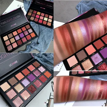 

18 Colors Eyeshadow Palette Smoky Nude Pigment Matte Glitter Shimmer Eye Shadow Palette Makeup Smooth Eyeshadow HUA for beauty