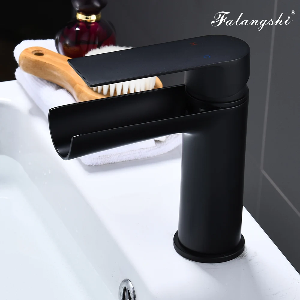 شلال حوض الحنفيات الأبيض الصنابير واحدة مقبض الحمام الساخنة والباردة المياه خلاط حوض الغرور سفينة غرقت خلاط الصنابير WB1038 شلال حوض الحنفيات الأبيض الصنابير واحدة مقبض الحمام الساخنة والباردة المياه خلاط حوض الغرور سفينة غرقت خلاط الصنابير WB1038