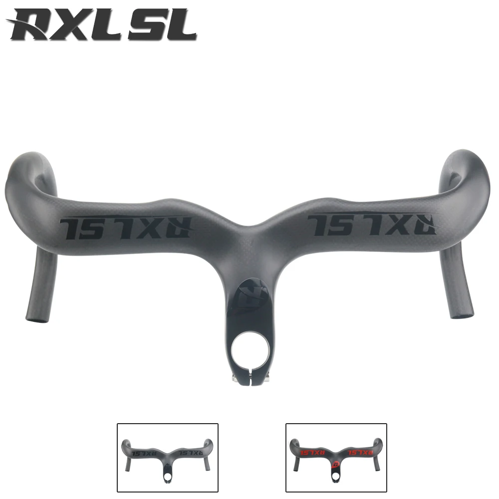 RXL SL велосипедный Интегрированный руль 28 6 углеродный велосипед дорожный 3K