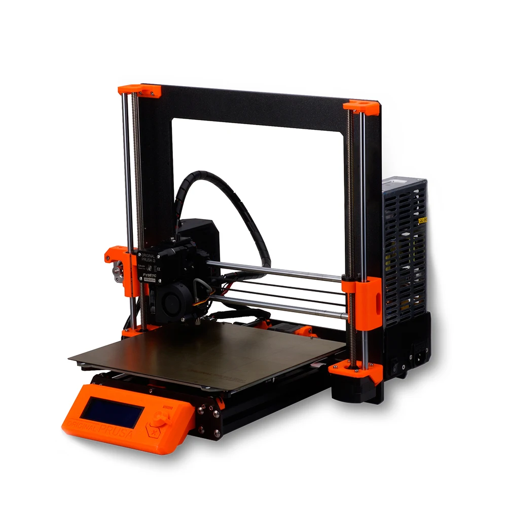 1 комплект полный DIY клон Prusa i3 MK3 3d принтер Полный комплект с алюминиевой рамкой профиль Магнитная Тепловая кровать мотор Einsy доска