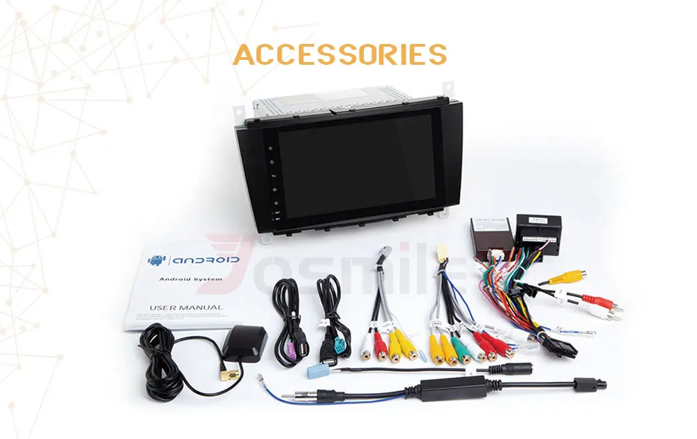 Cheap Android8.0 Car DVD Player For Mercedes Benz C Class W203 2004-2007 c200 C230 C240 C320 C350 CLK W209 2005 Sat Navi GPS Radio 11