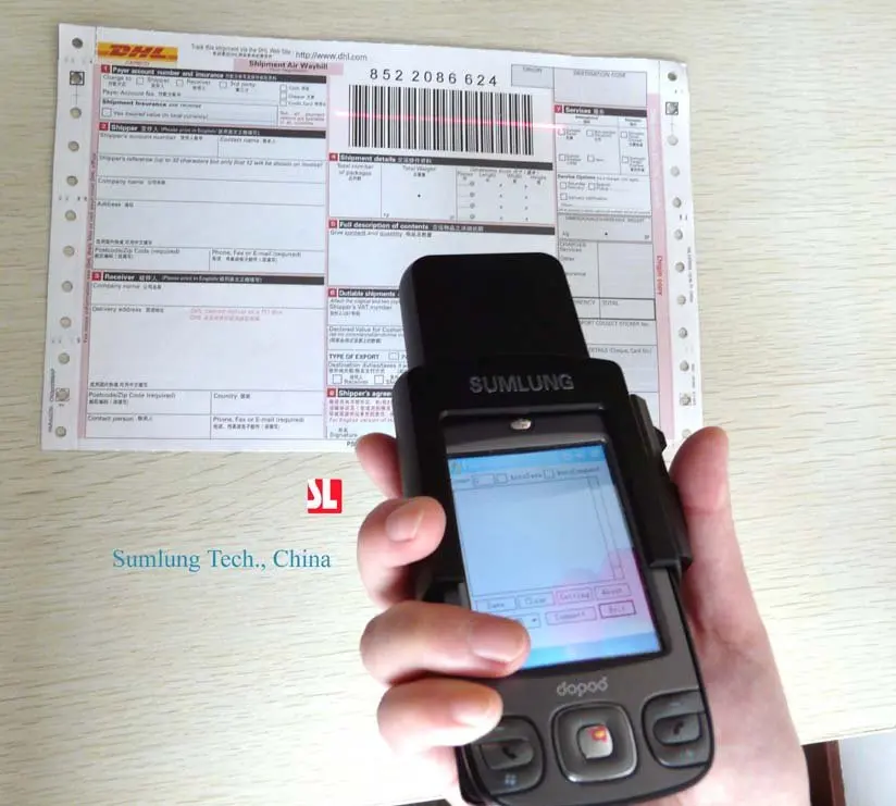Data Collection Terminal Sumlung SL MS30B Supports
