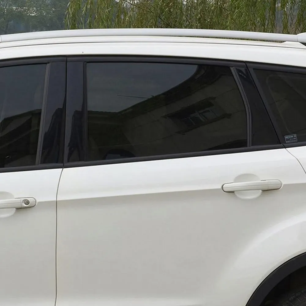 50X100 см тонированная стеклянная пленка для окна автомобиля Темно-Черная VLT 5% Солнцезащитная наклейка авто оконная пленка Солнечная защита внешние аксессуары