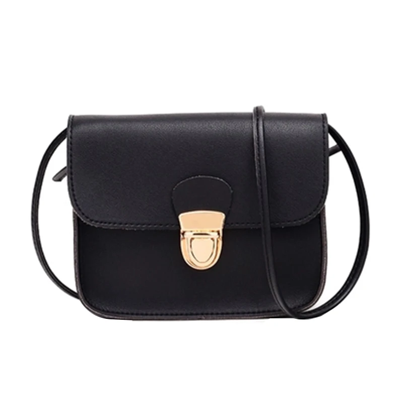 

Trend Women messenger bags Woman bag New simple Women Fashion Solid color Cover Lock Shoulder Crossbody Phone beach Bag