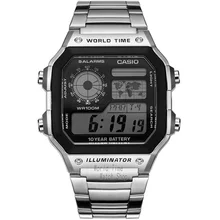 Casio Watch Waterproof Leisure Sports Men s Watch AE 1200WHD 1A AE 1200WHB 1B AE 1200WHB
