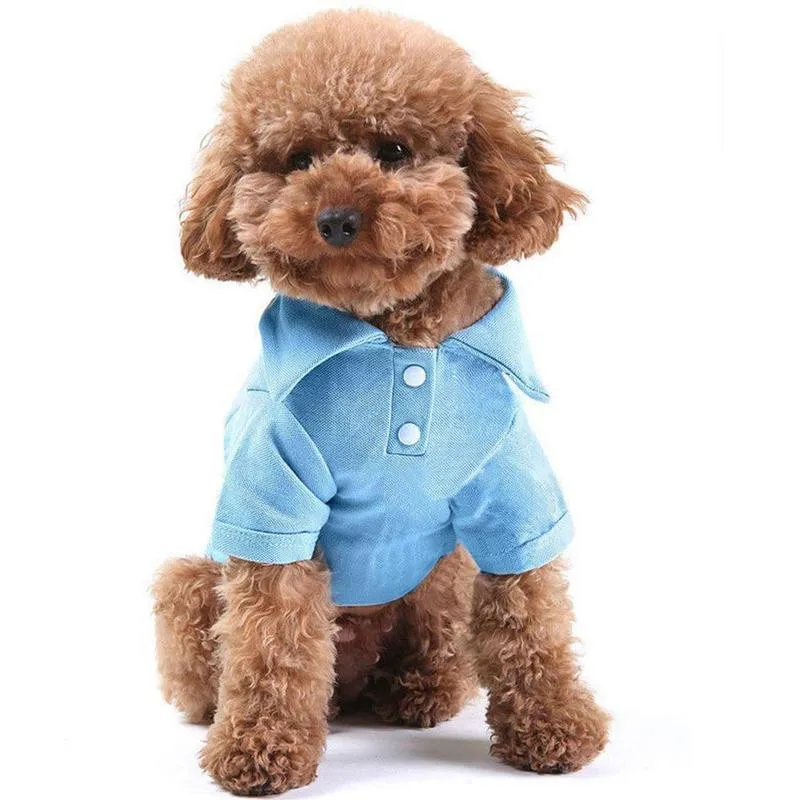 Pure-color-pet-dog-polo-T-shirt-summer-Pets-Dogs-Clothing-Short-Sleeve-Cute-Polo-T (4)