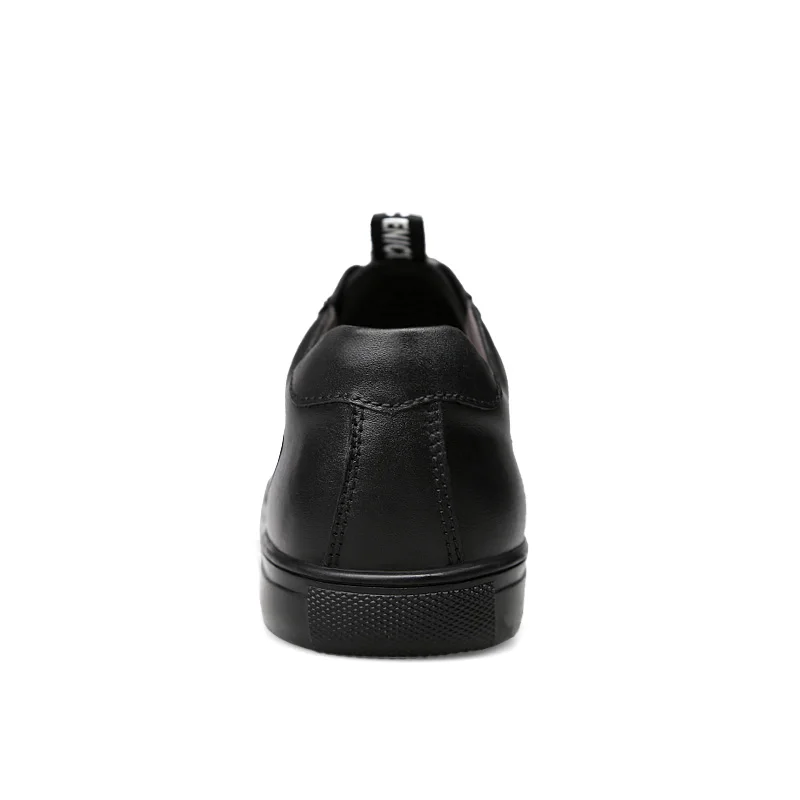 Size Moda Qualidade De Sapatos Casual Black Do Sneakers Couro Alta Respirável Elástico Genuíno 37 45 Skate Trainer Plus d6XPwWxB