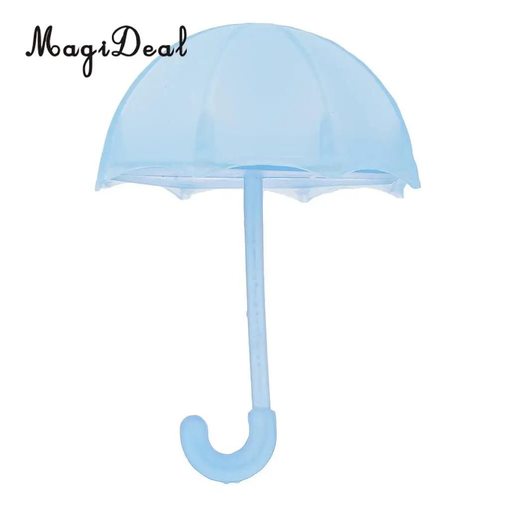 MagiDeal 12pcs Umbrella Small Candy Gift Boxes Chocolate Boxes Baby Shower Christening Party Gift Favor