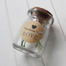 Ручная работа с любовью, сделай сам, Подарочная наклейка, наклейки для выпечки, уплотнения, 1,5 дюймов, 38 мм, Круглые Крафт-наклейки, 600 шт./партия