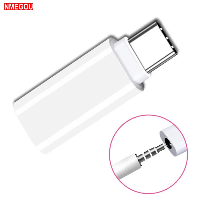 

Type-C To 3.5mm Jack Earphone Cable USB C To 3.5 Mm AUX Headphones Adapter for Huawei Mate 20 lite P20 Pro Htc Xiaomi Mi 6 8 6X