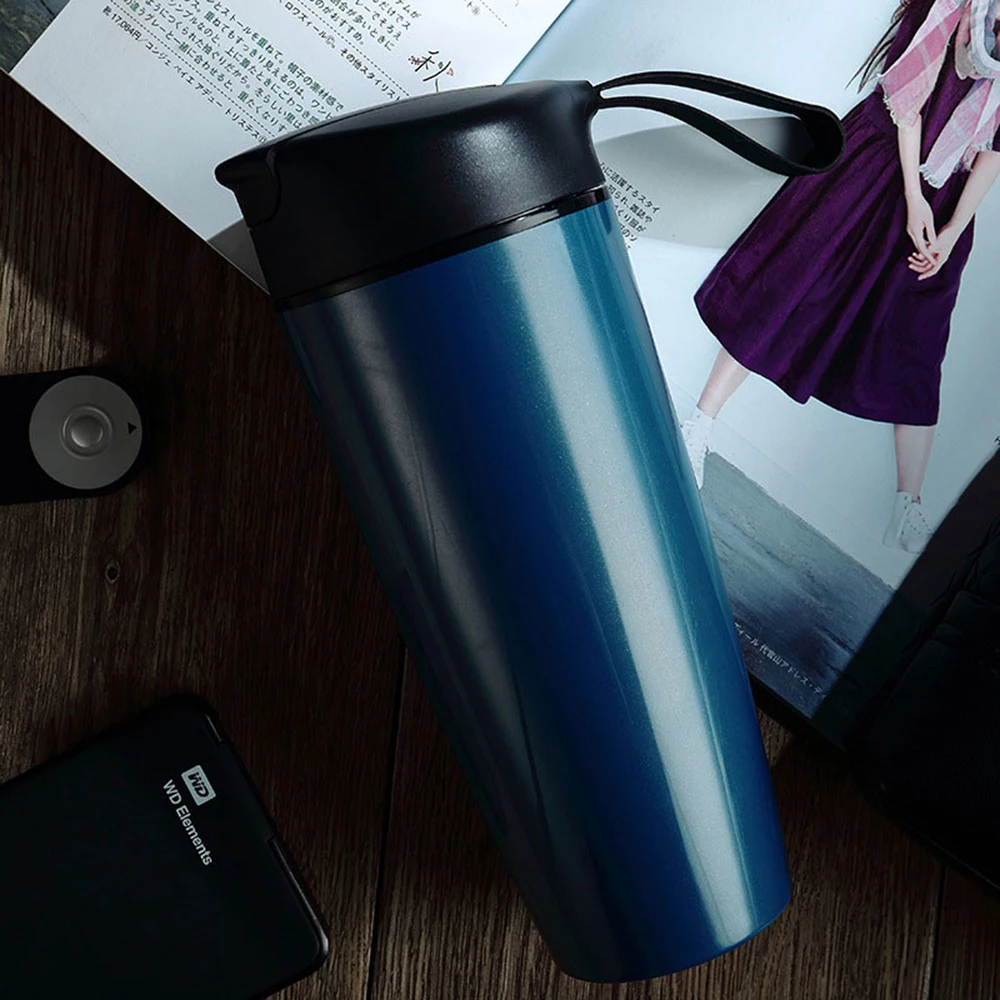 Керамическая термос-бутылка вакуумная колба чайная чашка Изолированная бутылка для воды герметичная чайная кружка термос-чашка двухслойная дизайнерская бутылка