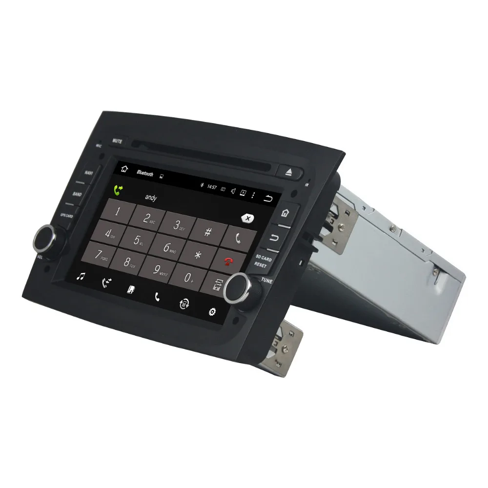 Sale 1024*600 HD 7" Android 8.1 Car Radio GPS Multimedia Head Unit for Fiat DOBLO 2016 With 2GB RAM Bluetooth 3G 4G WIFI Mirror-link 2
