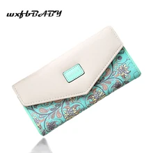

Long Wallets For Women Female Fashion PU Leather Bag Card Holders For Ladies Solid Color Women Wallet Money Purses Bolsas 2018