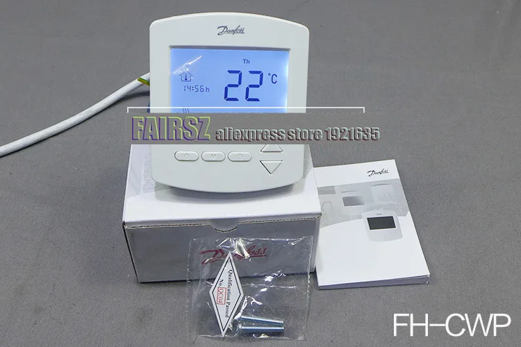 Original Danfoss Temperature Controller Switch Room Thermostat Programmable  Controller Fh-cwp 088u0603 - Temperature Sensor - AliExpress