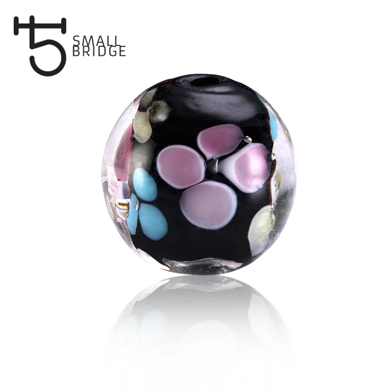 round lampwork beads (7)