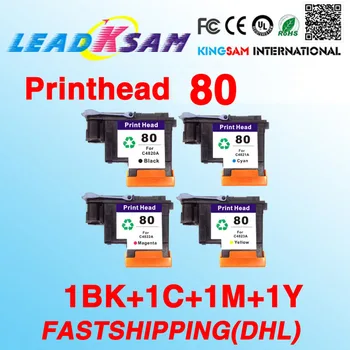 

4x Fastship printhead print head compatible for hp80 Designjet 1000 1000plus 1050 1055 C4820A C4821A C4822A C4823A