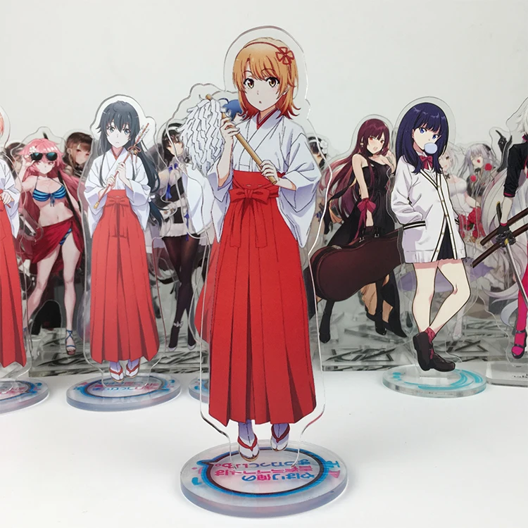 Аниме Мой подросток романтическая комедия SNAFU Yukinoshita Yukino Yuigahama Yui Hikigaya Komachi фигурка