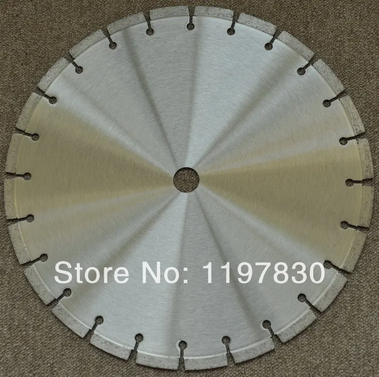 Free shipping of high quality 370*50/25.4*12mm laser welded diamond saw blades for hard/green concrete with steel inside cutting