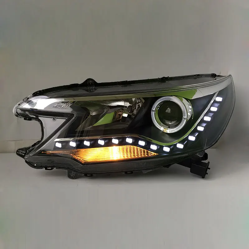 Free Shipping for Honda CRV LED Angel Eyes headlight 2012 to 2014 year