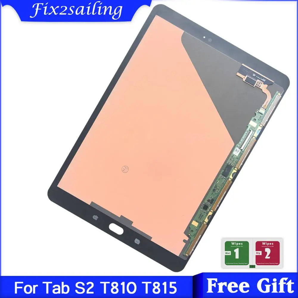 Высококачественный ЖК дисплей сенсорный экран для Samsung GALAXY Tab S2 9 7 T810 T815 сенсорная